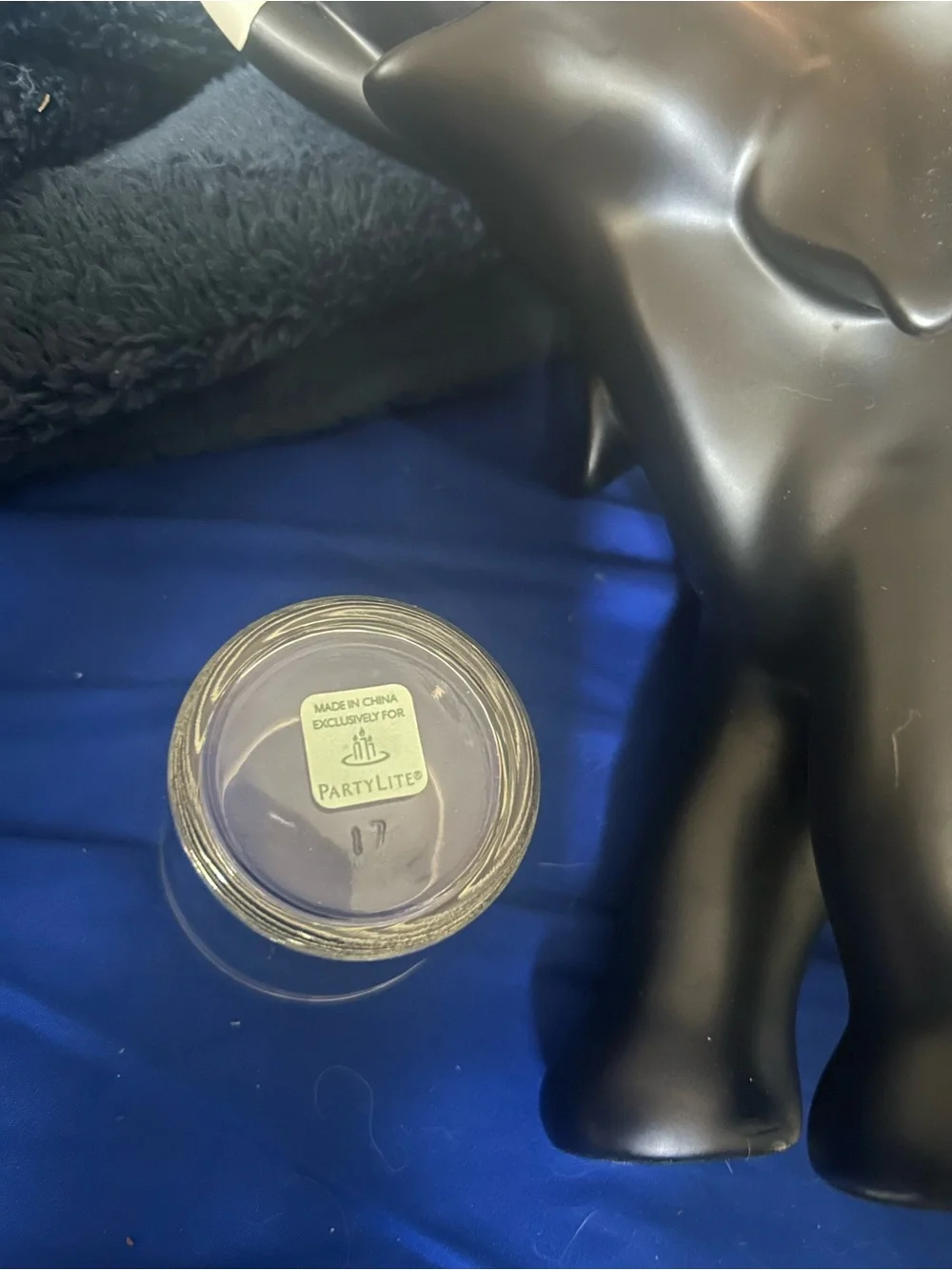 PartyLite sleek elephant